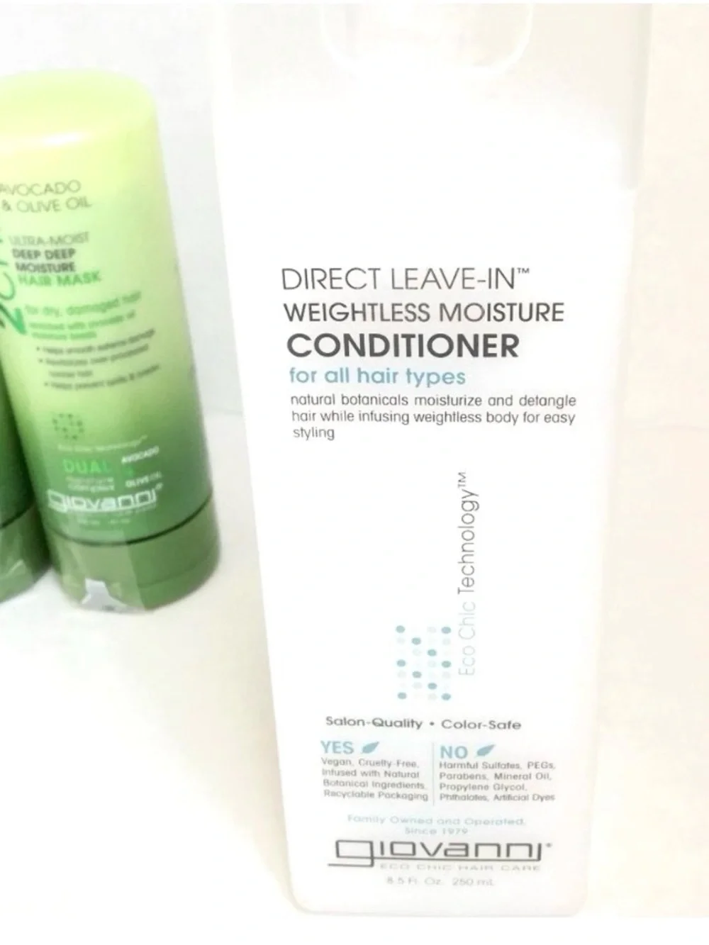 GIOVANNI 2chic Avocado & Olive Oil Deep Moisture Hair Mask Leave in Conditioners